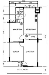 Blk 230 Boundary Ville (Serangoon), HDB 3 Rooms #600077461